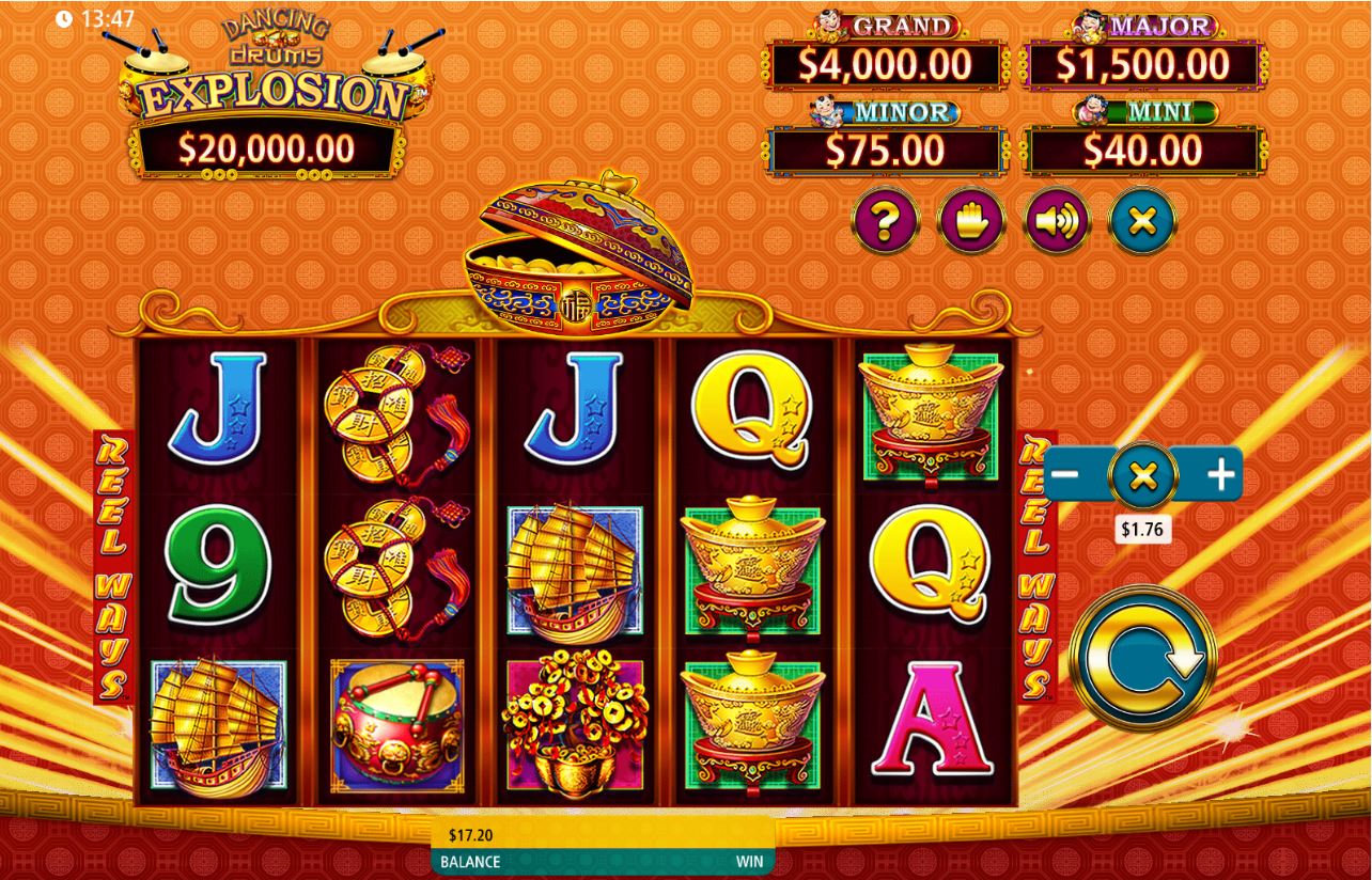 Dancing Drums Explosion Casino Slot Game Atlantic Lottery